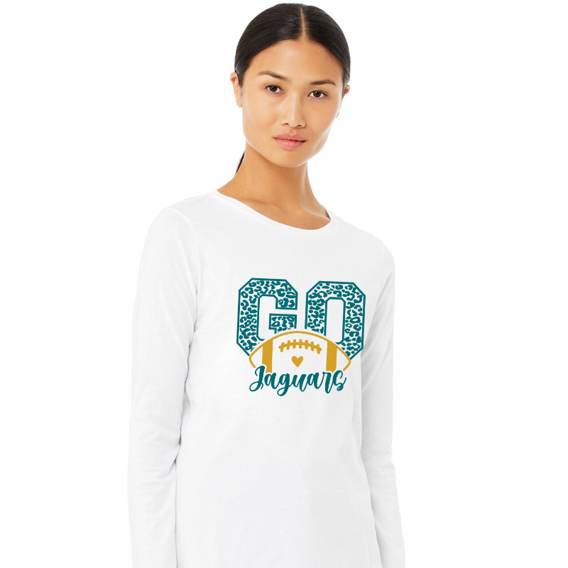 GO- Your Team Long Sleeve Ladies Tee Main Image